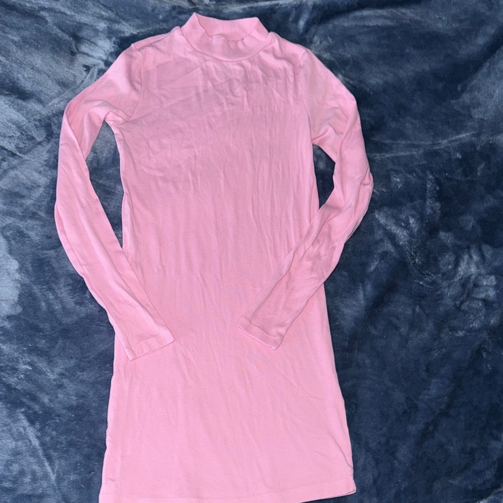 NOBO Soft Pink Turtleneck Top